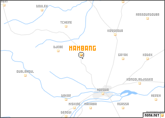 map of Mambang