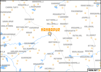 map of Mambāpur