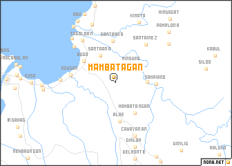 map of Mambatagan