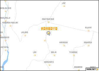 map of Mambaya