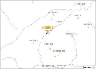 map of Mamba