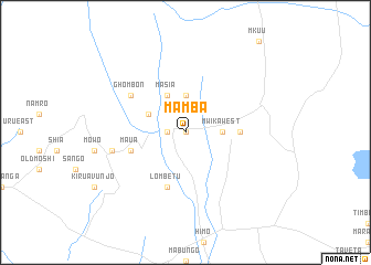 map of Mamba