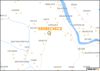 map of Mambecheco