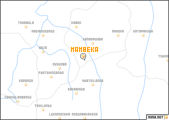 map of Mambeka