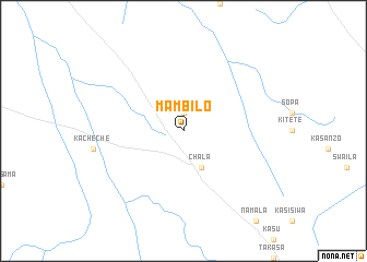 map of Mambilo