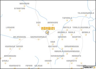 map of Mambiri