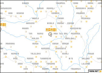 map of Mambi