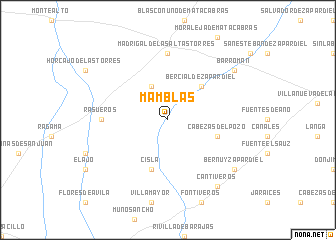 map of Mamblas