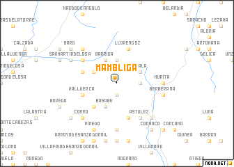 map of Mambliga