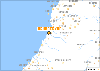 map of Mambocayan