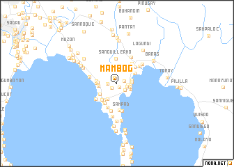 map of Mambog