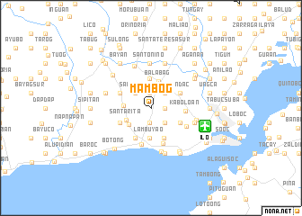 map of Mambog