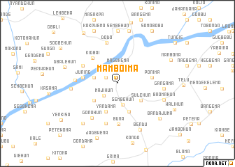 map of Mamboima
