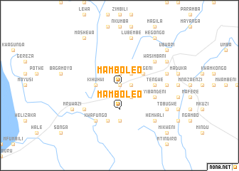 map of Mamboleo