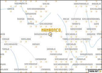 map of Mamboncò