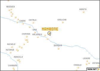map of Mambone