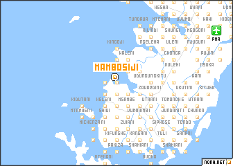 map of Mambosiji