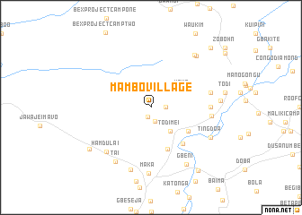 map of Mambo Village