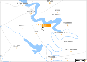 map of Mambrino