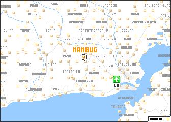 map of Mambug