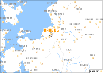 map of Mambug