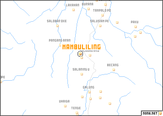 map of Mambuliling