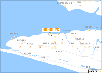 map of Mambuya
