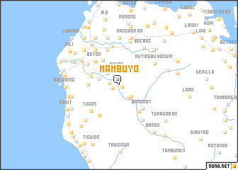 map of Mambuyo
