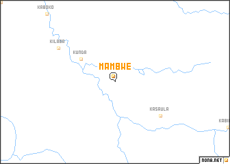 map of Mambwe