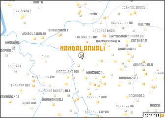 map of Mamdalanwāli