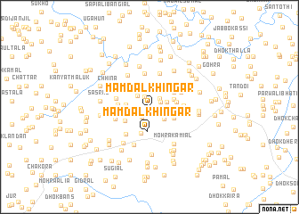 map of Mamdāl Khingar