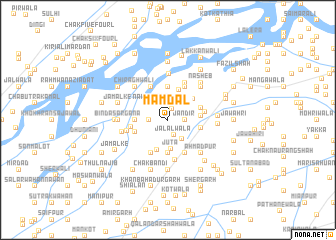 map of Mamdāl