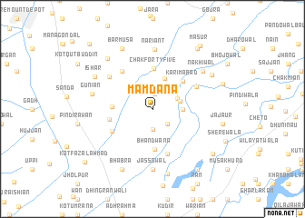 map of Mamdāna