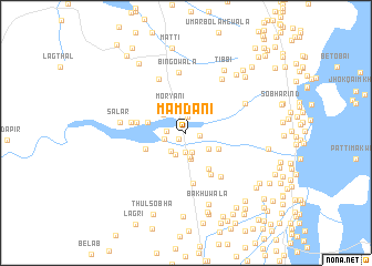 map of Mamdāni