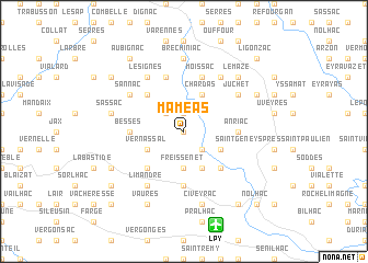 map of Mameas