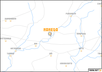 map of Mameda