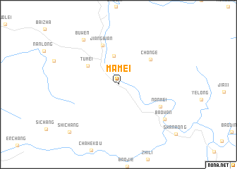 map of Mamei