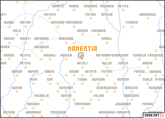 map of Mamentia