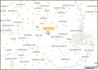 map of Mamer