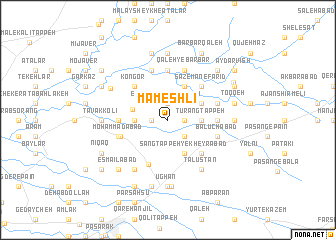 map of Mameshlī