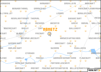 map of Mametz