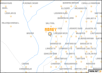 map of Mamey