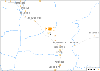 map of Mame