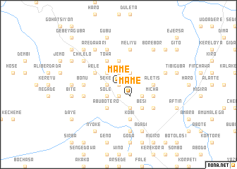 map of Mamē