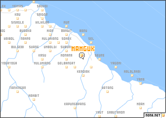 map of Mamguk