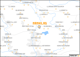 map of Mamhilad