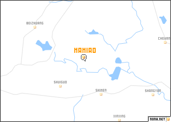 map of Mamiao