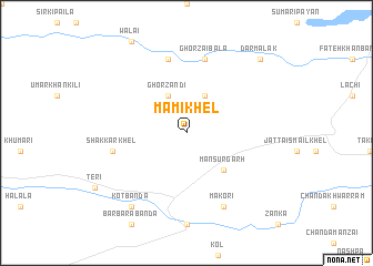 map of Mami Khel