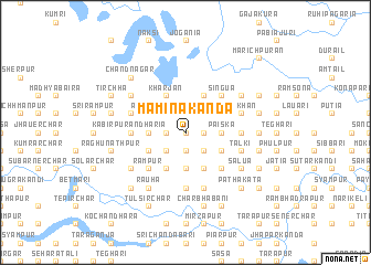 map of Māminākānda