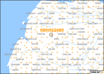 map of Ma-ming-shan